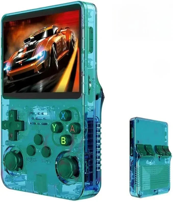 Console de jeu rétro portable 3,5" IPS — 128 Go, Linux, jeux classiques, cadeau garçon