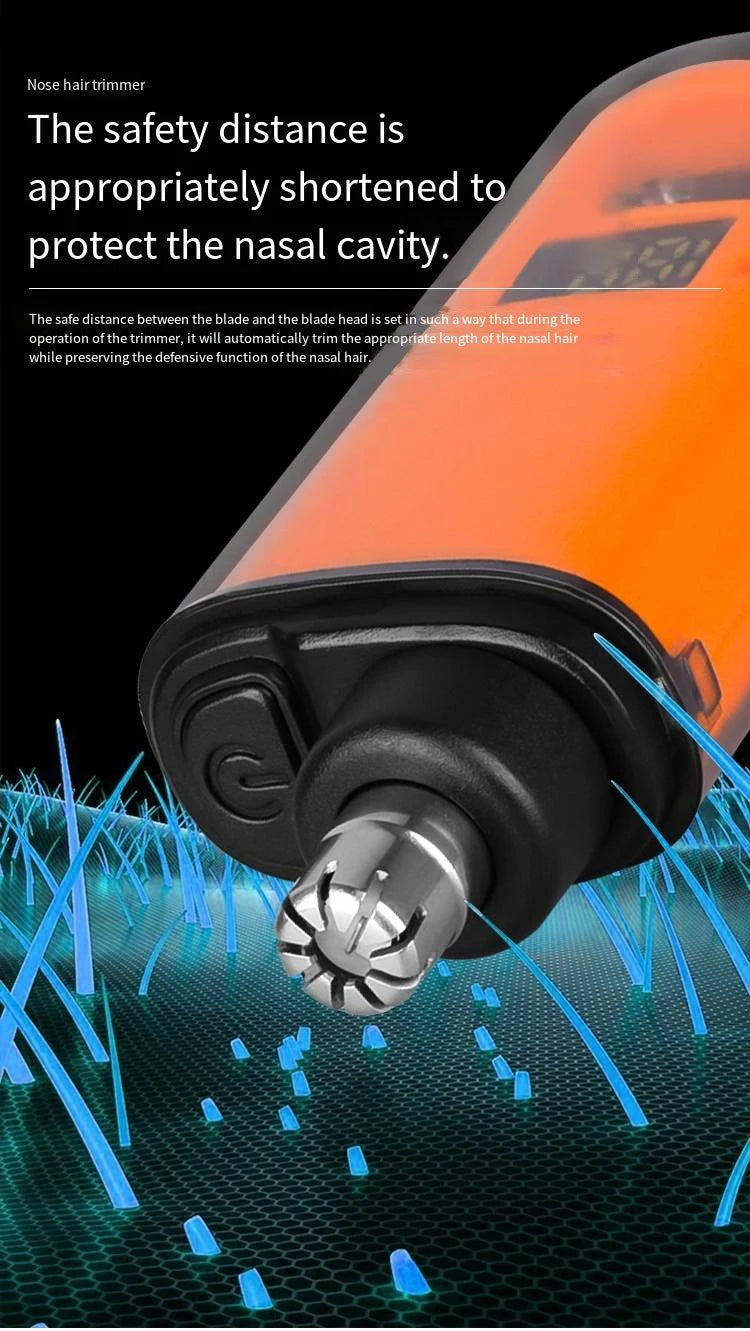 Tondeuse à poils de nez tondeuse Portable pour le nez Mini tondeuse à cheveux de nez et d'oreille tondeuse de nez Portable tondeuse Rechargeable pour homme