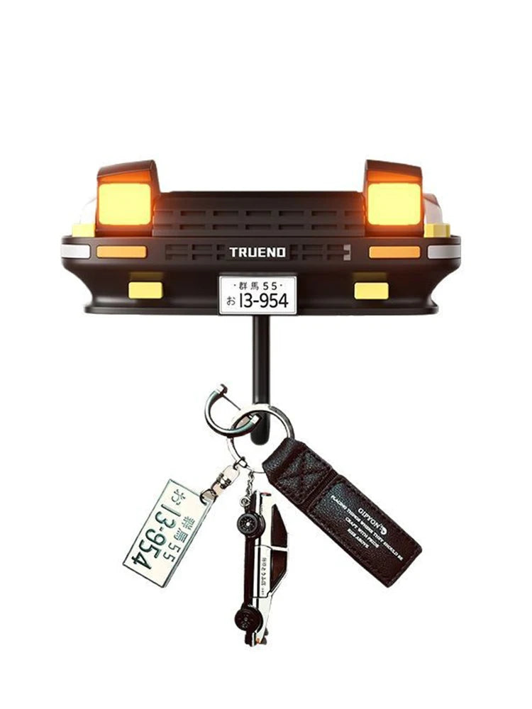 AE86 voiture créatif crochet phare clé support de rangement porte-clés pour véhicule décoration porte-clés