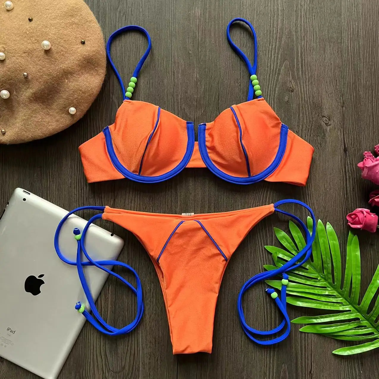 RUOTONGSEPT nouveau Sexy Push up Bikini ensemble maillot de bain femmes taille basse maillots de bain pour femme deux pièces maillots de bain 2023 maillot de bain