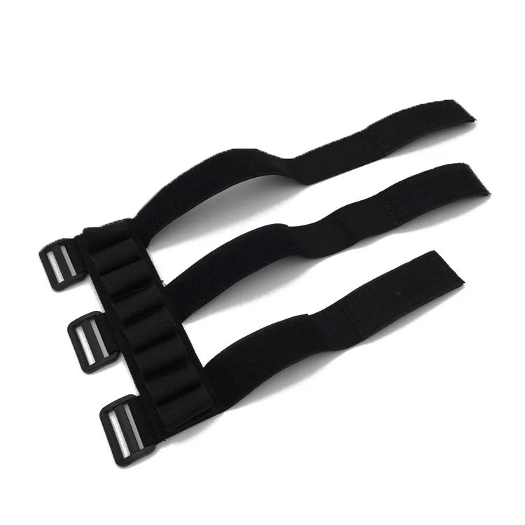 Pochette pour chargeur de 8 balles de chasse en plein air, pochette à cartouches détachable pour bras avec sangle de maintien pour fusils de calibre 12/20