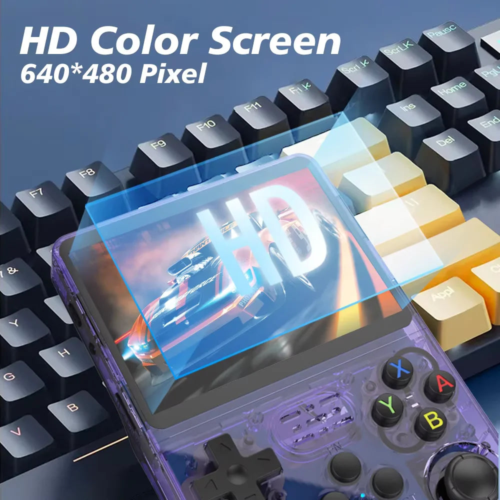 Console de jeu portable rétro IPS 3,5 pouces — 15000+ jeux, Linux, cadeau rentrée scolaire