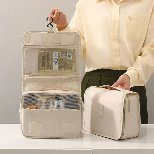 Sac de Maquillage Voyage — Nécessaire Salle de Bain Étanche Femme