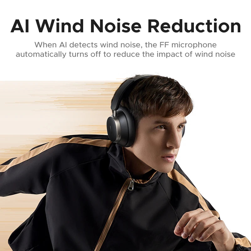 UGREEN Studio Pro 48dB ANC Wireless Over-Ear Headphones Bluetooth Earphones Active Noise Cancellation Hi-Res LDAC 120h Playtime
