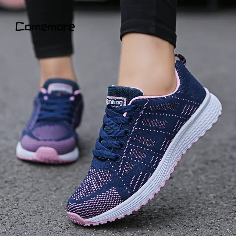 Women's Shoes Fashion Sneakers Women's Tennis Sports Shoes Designer Shoes Women's White Women's Casual Flat Shoes Sneakers