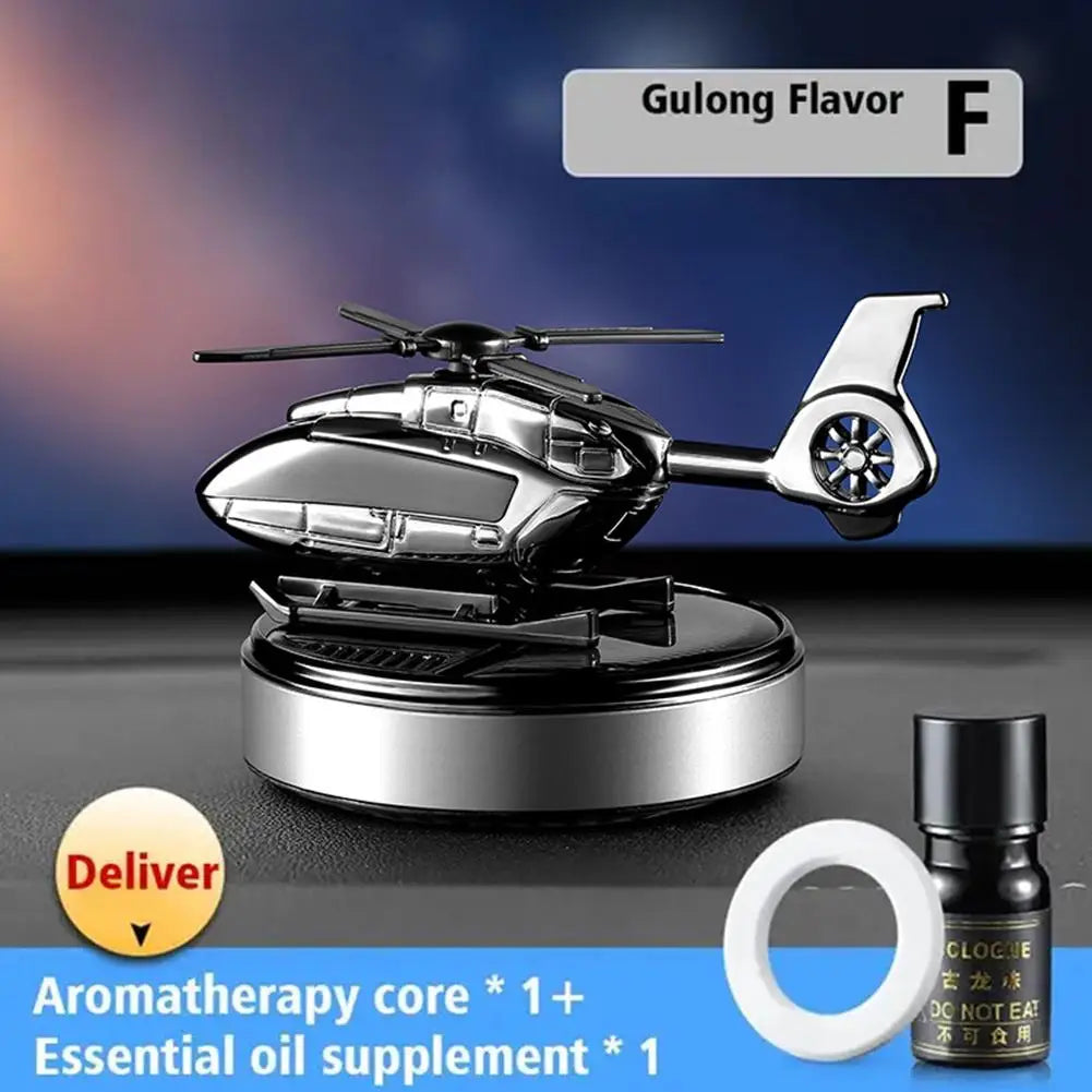 Désodorisant solaire pour voiture et avion, accessoires intérieurs d'hélicoptère, garniture d'hélice, diffuseur de parfum lointain, dépistolet ant