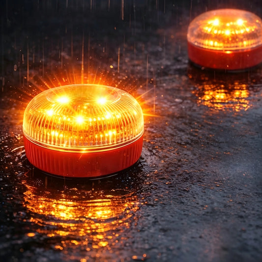 Lumière d'urgence LED pour voiture, clignotant, stroboscope à Induction magnétique, avertissement Portable, accessoire de sécurité pour accidents routiers, 1/2/3/4 pièces