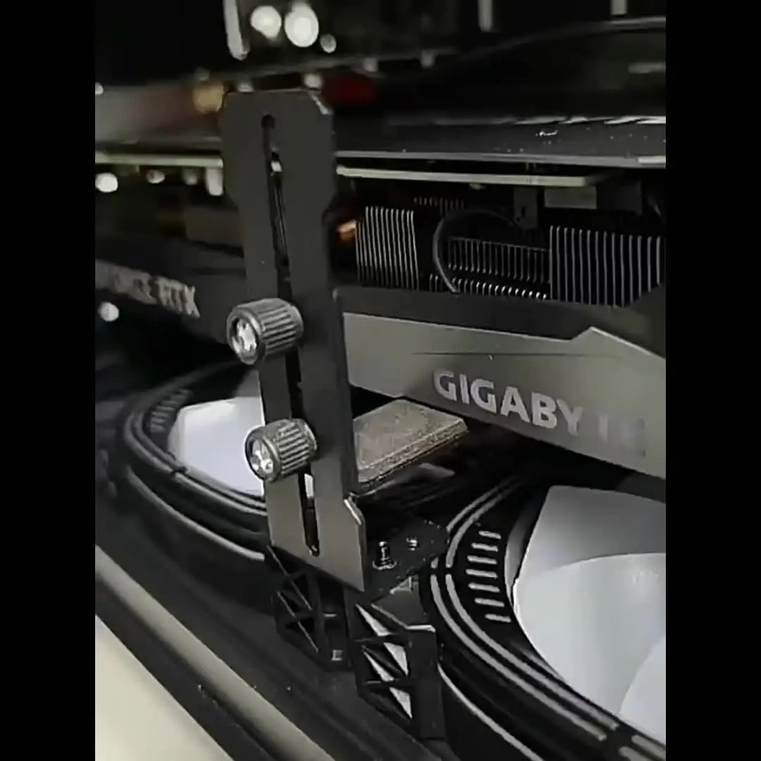 Support de carte graphique réglable coulissant 6-96 mm pour ventilateur de châssis, support GPU pour RTX 4090