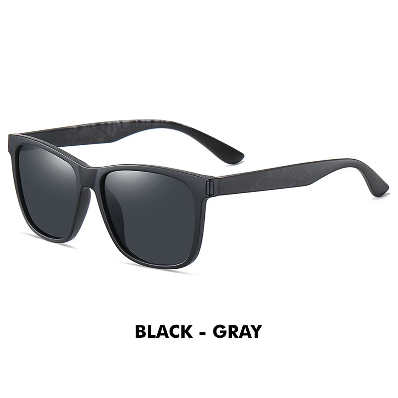 Classique Vintage lunettes de soleil polarisées homme mode léopard cadre rétro lunettes femme UV400 Anti-éblouissement lunettes de soleil homme