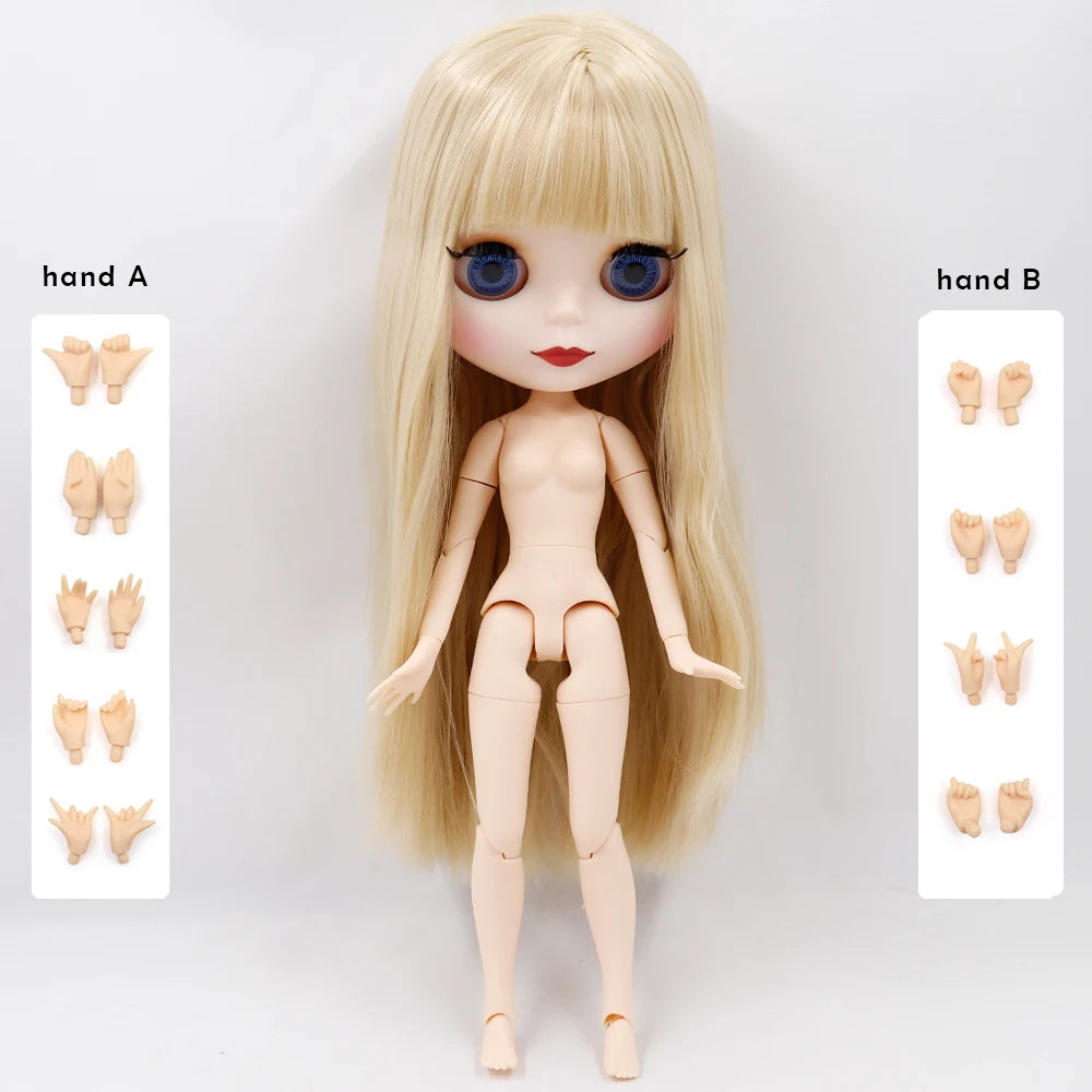 Poupée 1/6 corps articulé BJD bricolage — mode, fille, cadeau, ensemble à main A & B