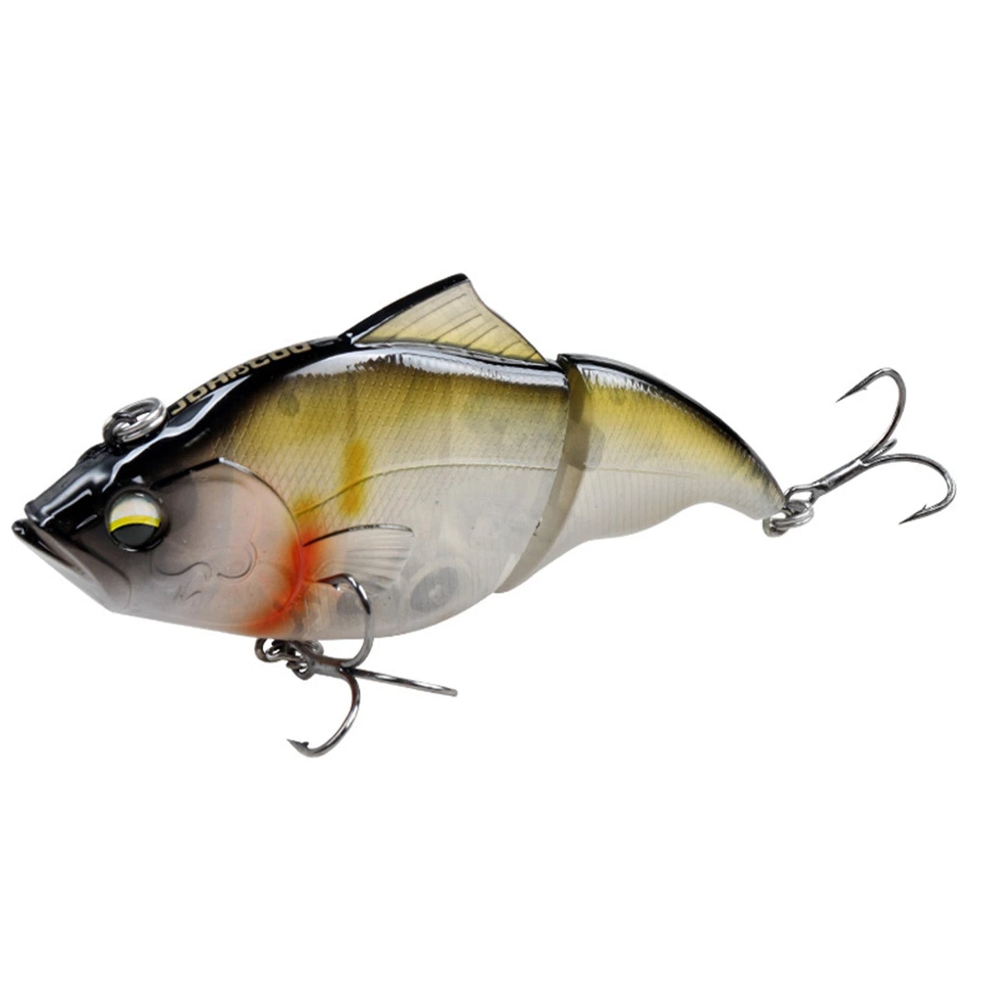JOHNCOO 115mm coulant VIB leurre de pêche sans lèvres manivelle artificielle flottant dur appât brochet bar matériel de pêche