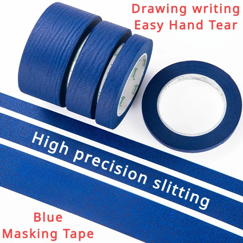 3 Rolls/Set Multi-Surface Painting Tape Easy Release Masking Tape Paint Safety Wall Painting Craft Art Home Construction 20m/Roll