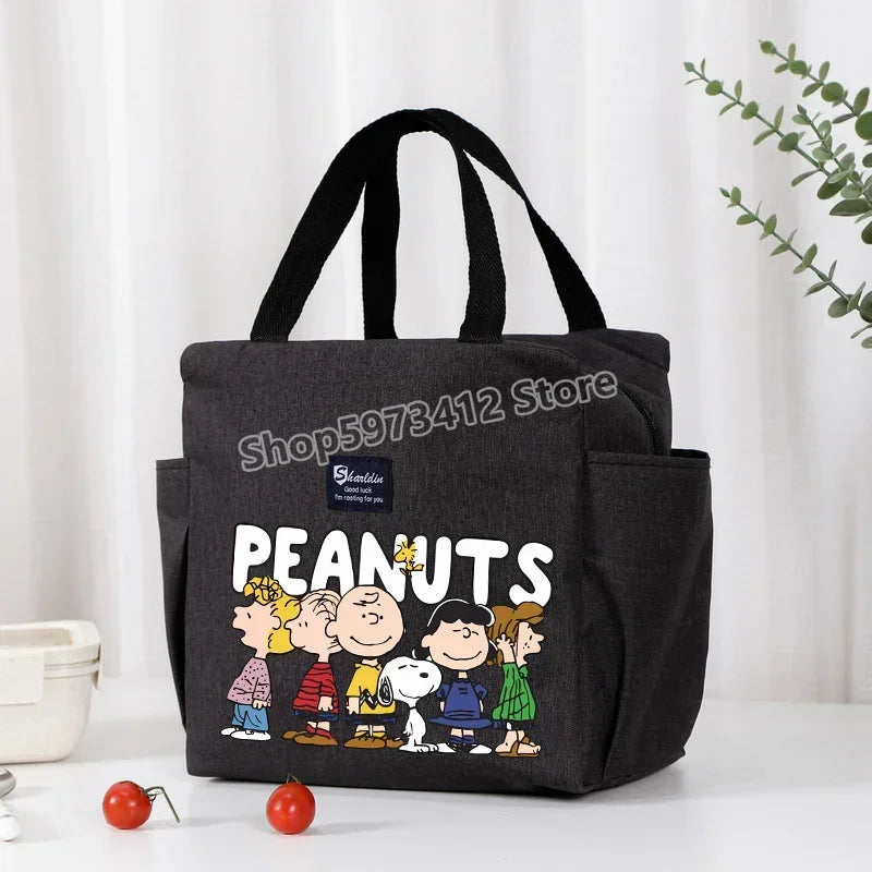 Sac isotherme portable pour déjeuner et boissons — mignon, thermique, pique-nique, cadeau enfants