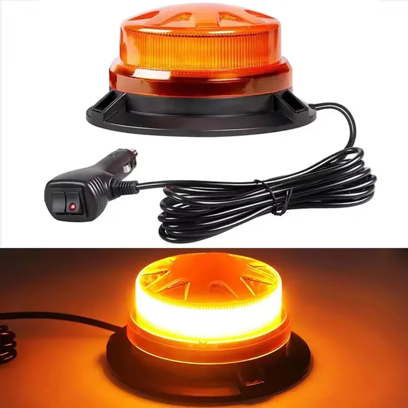 Lumière d'urgence LED pour voiture, clignotante, à induction magnétique, pour accident routier, lumière stroboscopique portable d'avertissement
