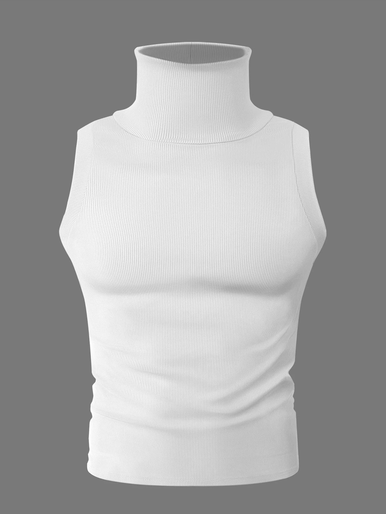2026 nouveau T-Shirt pour hommes décontracté polyvalent à la mode à manches courtes haut pour hommes débardeur