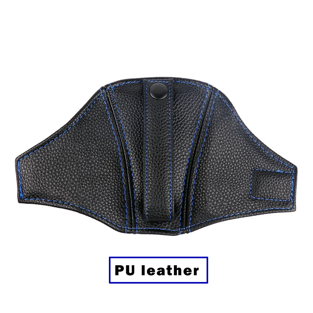 Support de ceinture de sécurité en cuir pour siège baquet de voiture de course JDM, guide et protecteur de ceinture