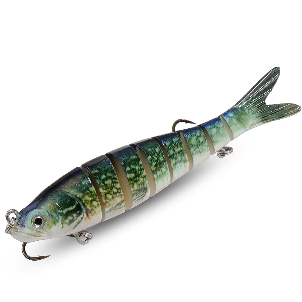 GOBAIT Swimbait 11g 16g 27g leurre multi-joint coulant lent bionique natation Pesca bar triple crochet carpe matériel de pêche appât dur