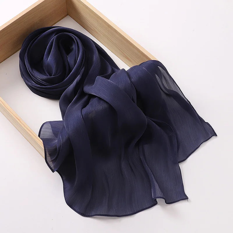 Hiyabs de gasa de primera calidad para mujer, velo turbante suave y largo, bufandas musulmanas, chales hiyab, cubierta para la cabeza islámica, accesorios de Ramadán