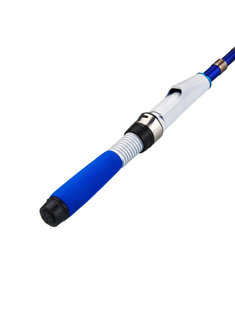 DEUKIO – Mini canne à pêche combinée avec canne à pêche télescopique courte et moulinet Spinning, ensemble de poteaux de voyage pour enfants débutants