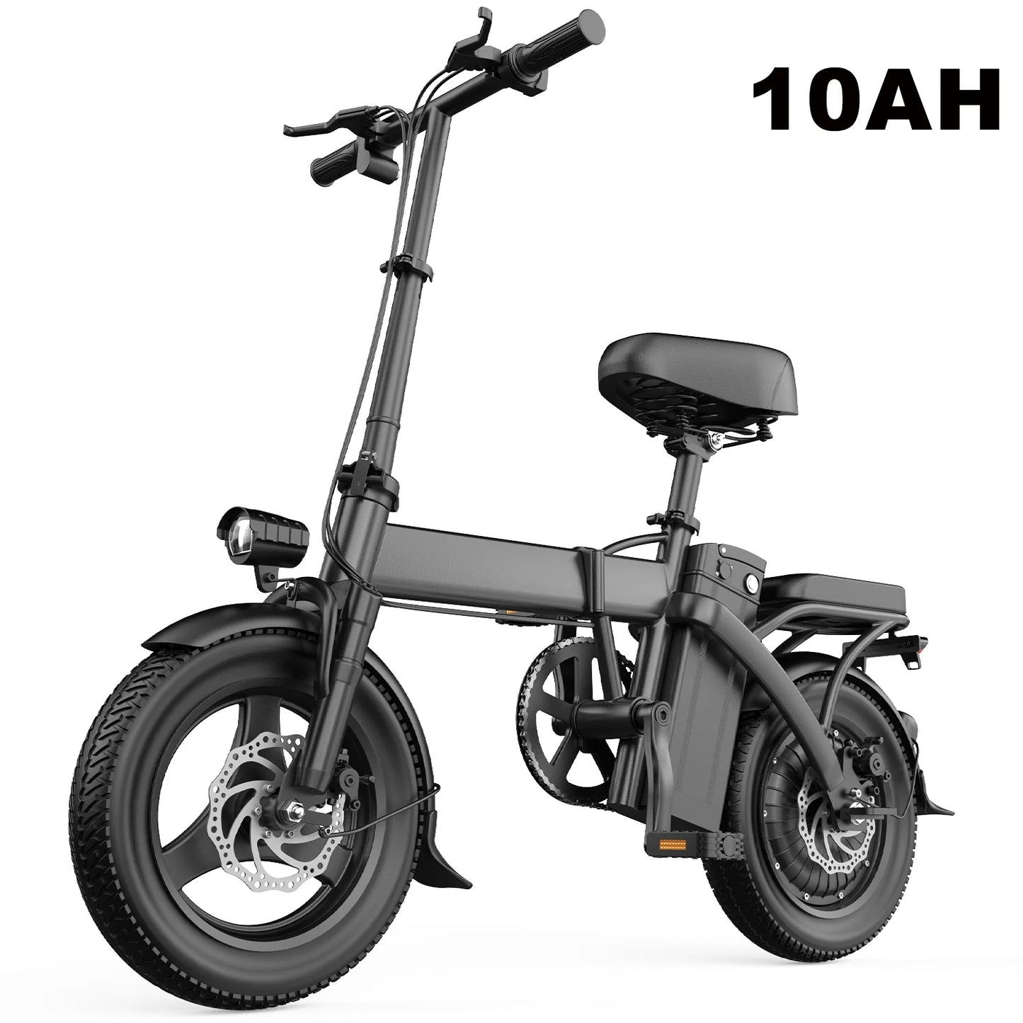 Vélo Électrique Pliable 750W 48V 15AH — Écran LCD 14 Pouces Batterie Lithium Amovible