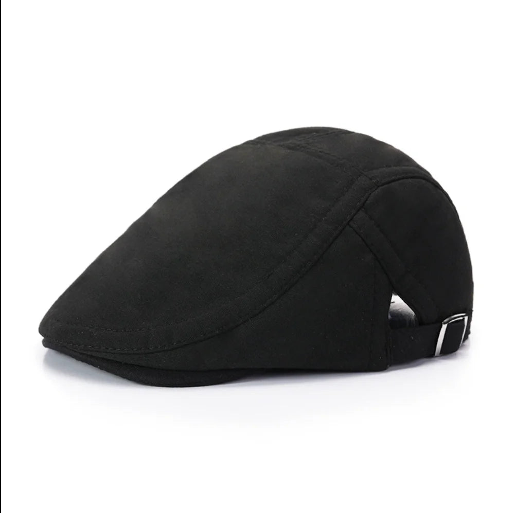 2025 nouvelle mode couleur unie béret hommes femmes chaud sauvage chapeau printemps et automne coton bérets hip hop chapeaux casquette