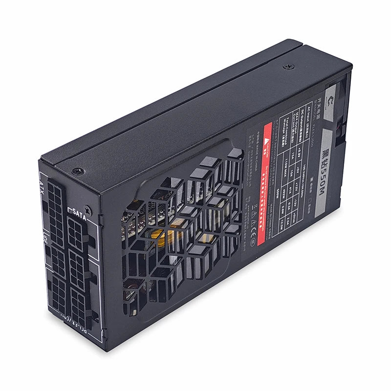 METALFISH Flex 500/600W 80PLUS or alimentation modulaire complète Flex-ATX 1U PSU pour ITX Mini PC POS NAS GPU Dock 90 ~ 264V