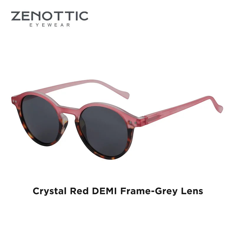 Lunettes de soleil polarisées circulaires rétro 2026 — petites rondes, UV400, vintage, hommes femmes