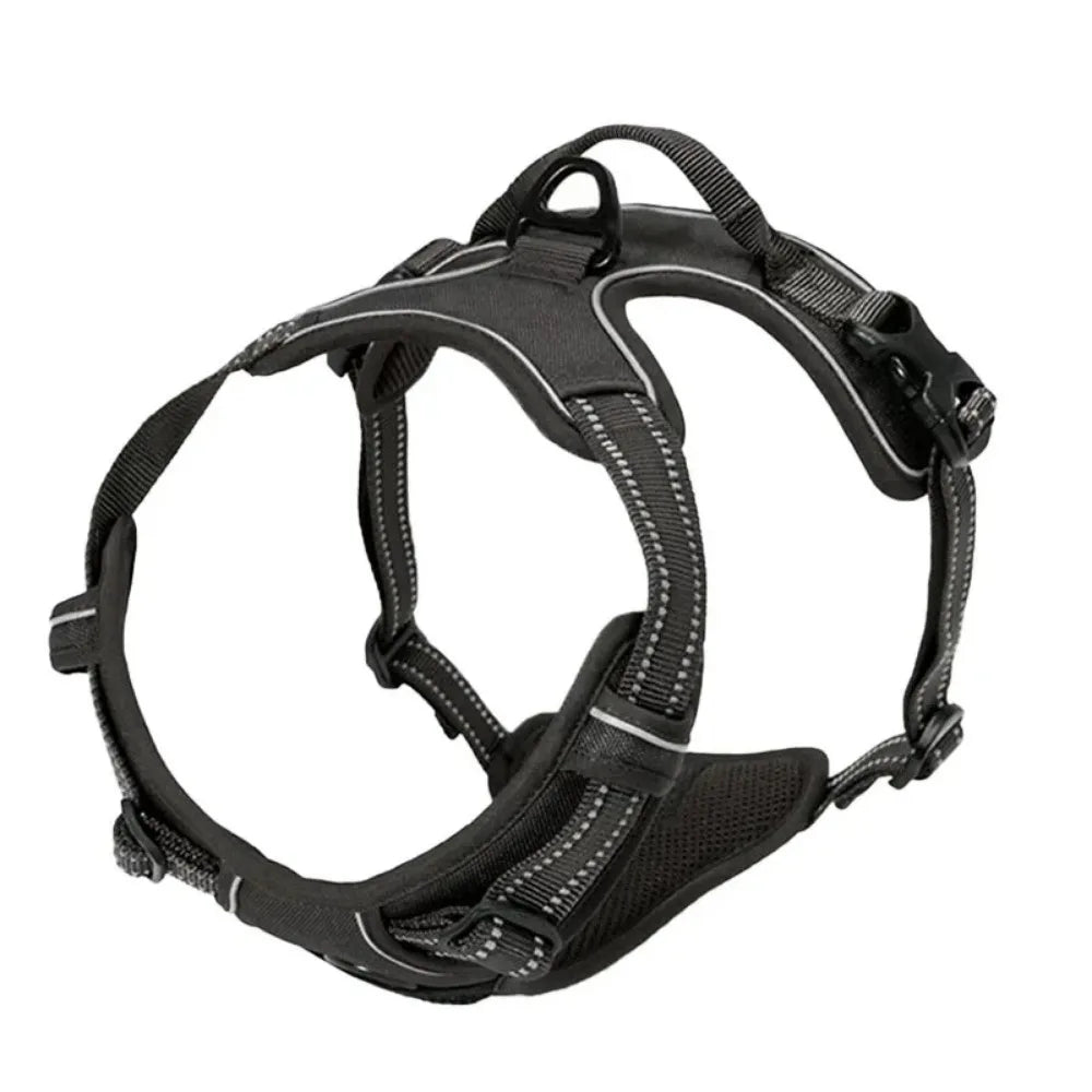Harnais Réfléchissant pour Chien — Gilet Respirant Réglable, Sangle Poitrine, Petit/Moyen/Grand