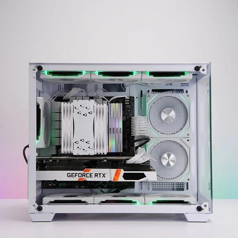 ICE baleine prisme 4RS ARGB PC boîtier ventilateur 120mm Infinity miroir conception carte mère éclairage synchronisation 4PIN PWM CPU refroidisseur ventilateur