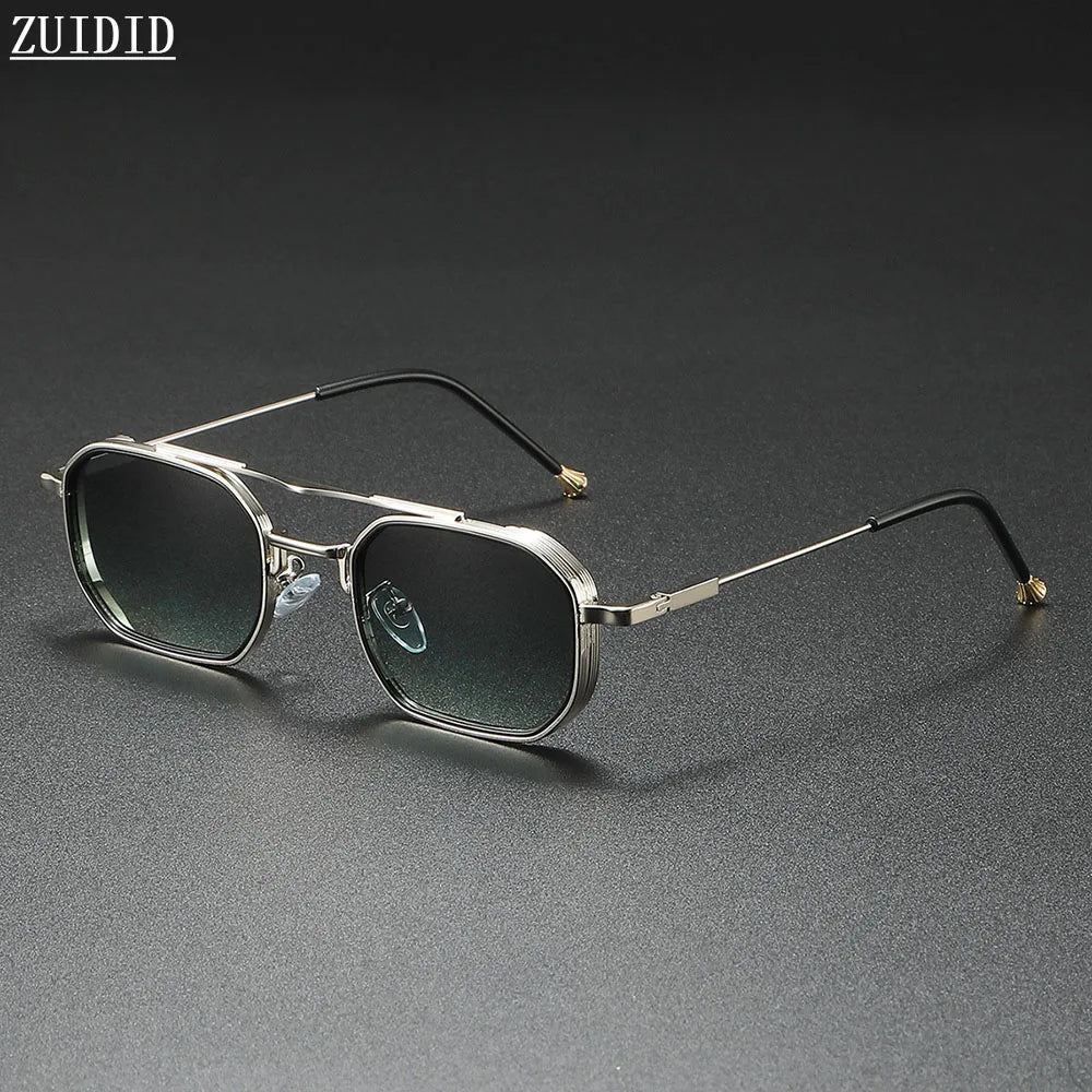 Lunettes de soleil carrées femmes vintage Steampunk — hommes, mode, 2025