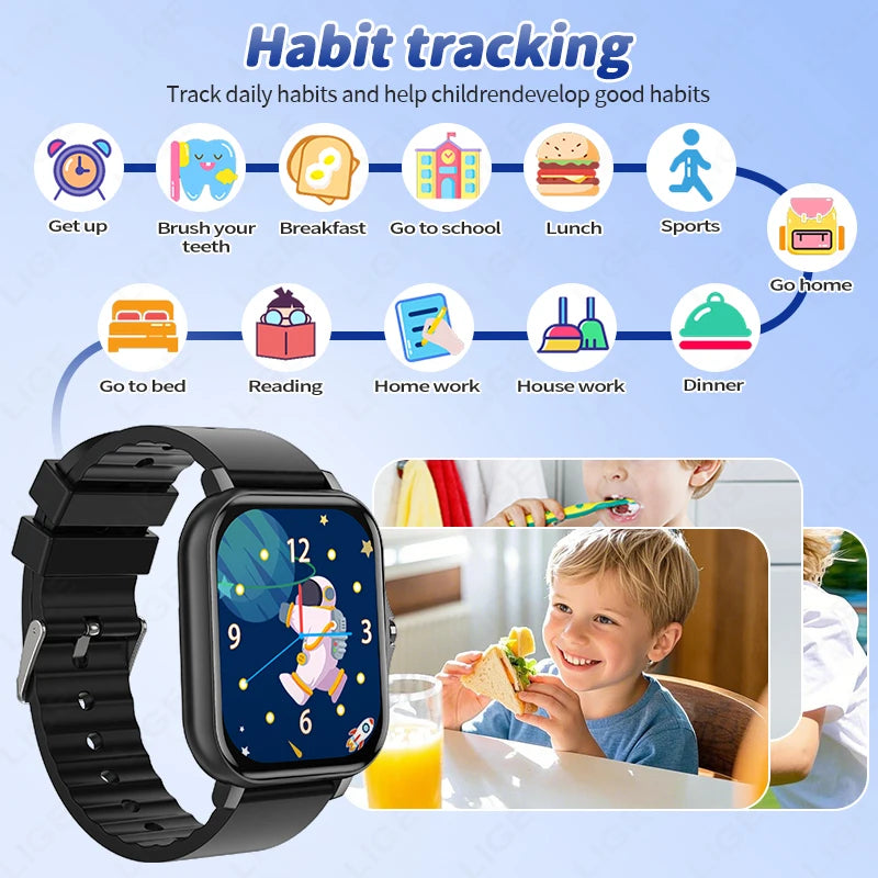 Nouvelle montre intelligente pour enfants avec 20 Modes de Sport podomètre moniteur de sommeil enfants montres de Sport cadeau d'anniversaire jouet cadeau pour filles garçons