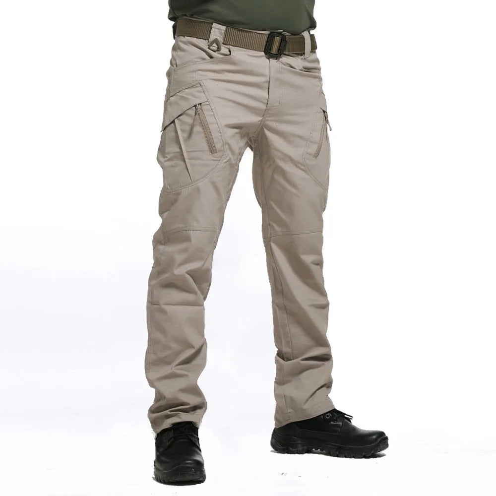 Men's Outdoor Cargo Hiking Trekking Classic Urban Tactical Army Joggers Multi-pocket Military Camouflage Pants