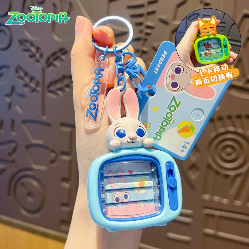 Original Zootopia Polaroid Camera Keychain, Creative Toy for Kids, Backpack Pendant, Kids' Gift, Birthday Party Souvenir