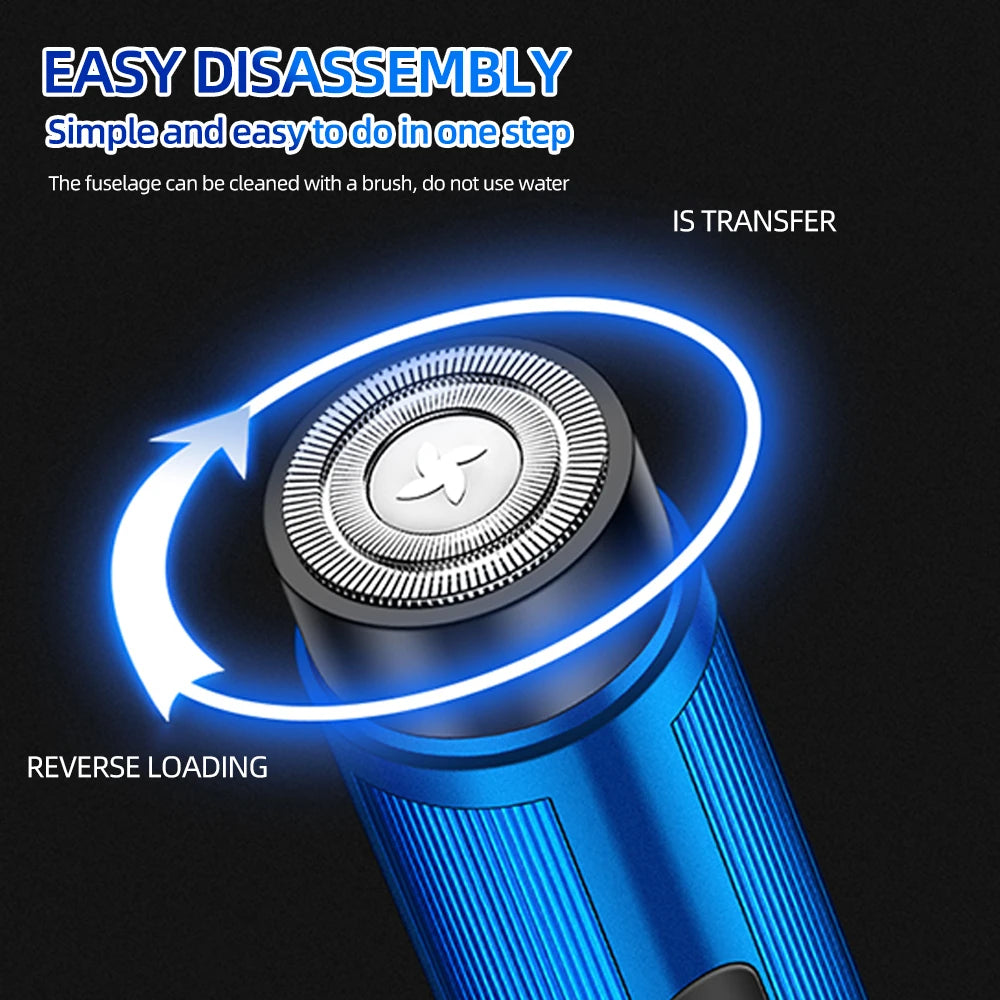 Mini rasoir électrique pour hommes, épilateur Rechargeable, Machine à raser pour femmes et hommes, Mini rasoir de voiture, outils de rasage électriques