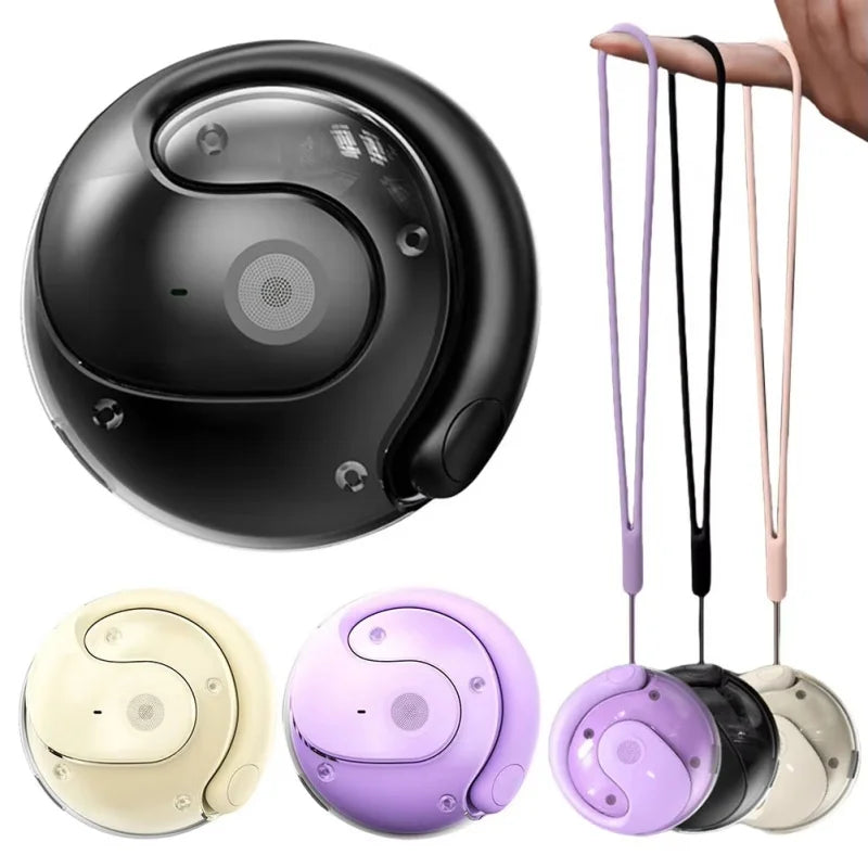 Casque à Conduction Osseuse Bluetooth — Oreille Ouverte, Sport, Suppression Bruit, Sans Fil