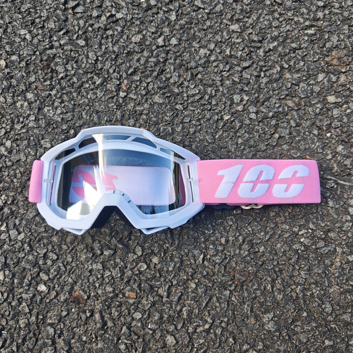 Lunettes Moto Course Anti-Poussière Coupe-Vent — Motocross Cyclisme Ski