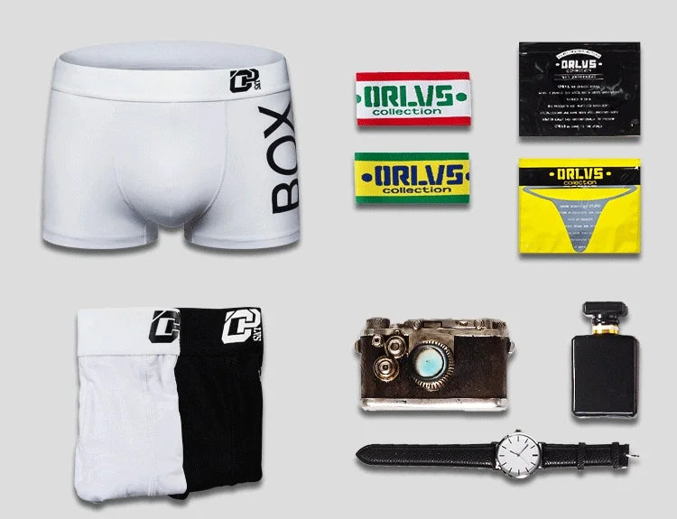 Boxer Homme ORLVS — Lot de 1 à 2 Pièces Confort Premium