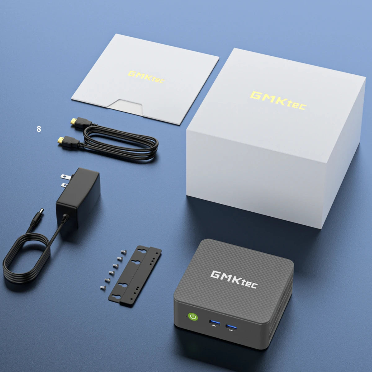 GMKtec G3S Mini PC Intel Alder Lake N95 Windows 11 Pro Mini PC 8GB DDR4 128/256GB PCIe M.2 SSD WiFi 5 BT5.0 ordinateur de bureau