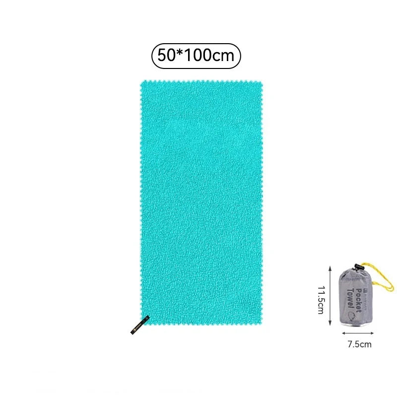 HIKEMAN – serviette d'extérieur à séchage rapide, Portable, pour Camping, randonnée, sport, salle de sport