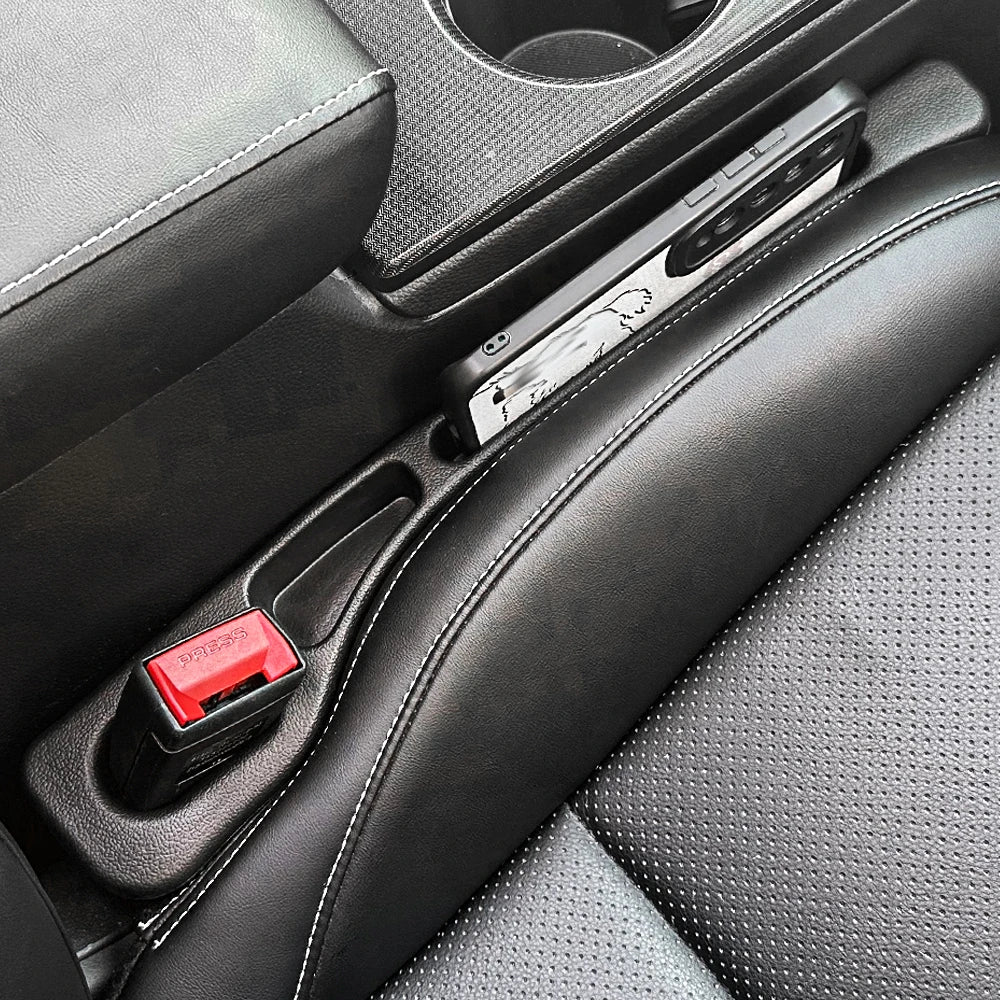 Banda de relleno para huecos de asientos de coche, tira de sellado lateral, impermeable, apta para todos los modelos de coche, monedero, soporte para teléfono, accesorios para coche