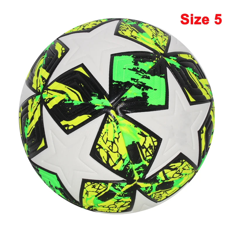 Ballon de Football PU Sans Couture Professionnel — Taille 4 ou 5, Match & Entraînement