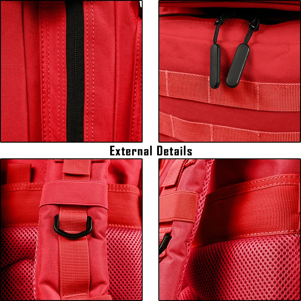 45L repas préparation gestion sac à dos gymnastique tactique étanche isolé déjeuner refroidisseur sac randonnée Camping voyage sac à dos