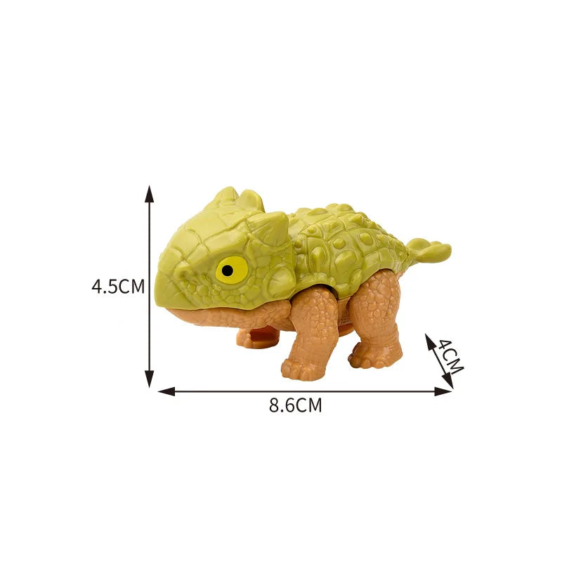 Dinosaure jurassique Triceratops tyrannosaure, modèle de jouets pour enfants, dinosaures créatifs pour mordre les doigts, jouet interactif, cadeau pour garçon