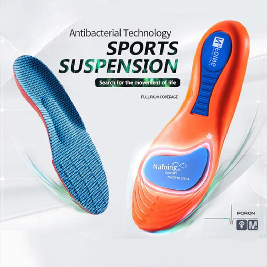Semelles de Sport Respirantes — Absorption Chocs Course & Basket-Ball