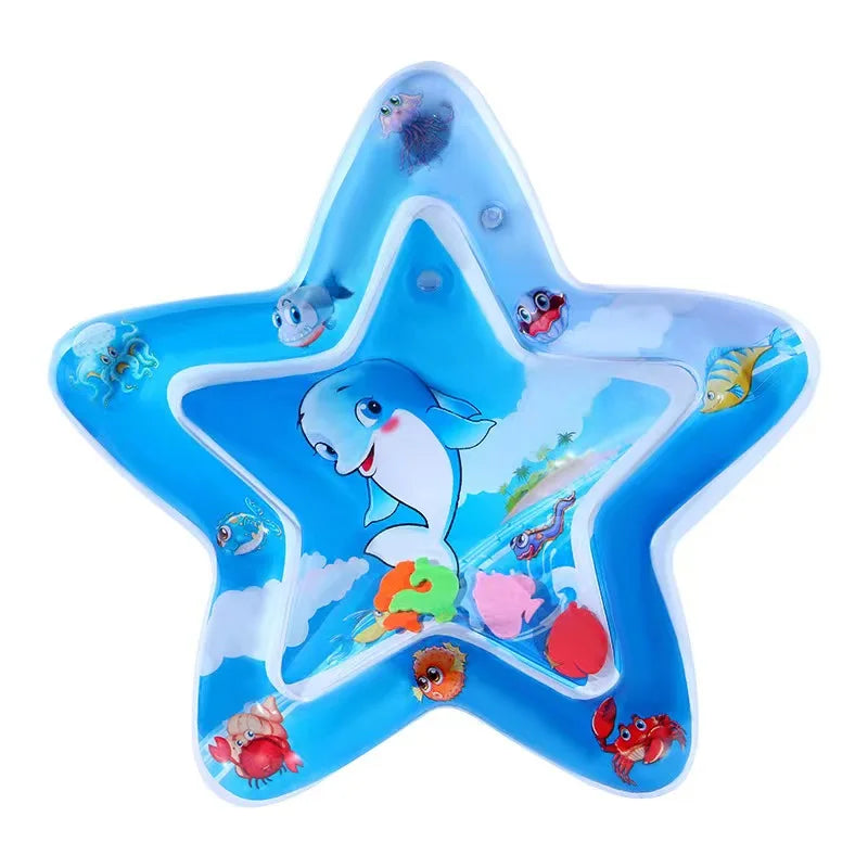 Alfombrilla de juego inflable para bebé, cojín de agua de PVC para bebés, almohadilla de juego acuática para niños, juguetes de actividad de desarrollo para educación temprana