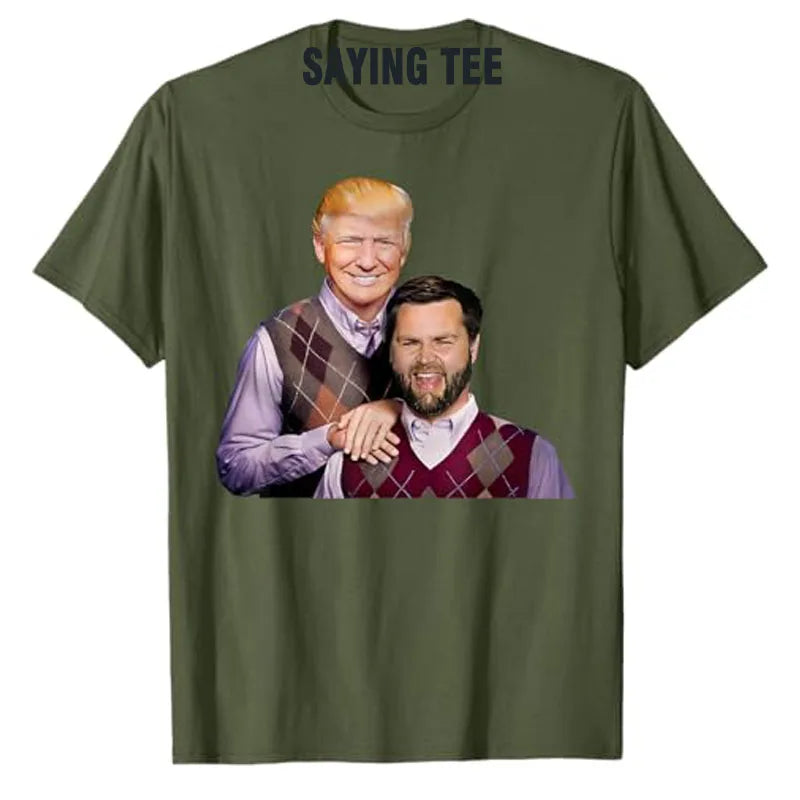 T-shirt parodie humoristique — graphique manches courtes, style décontracté