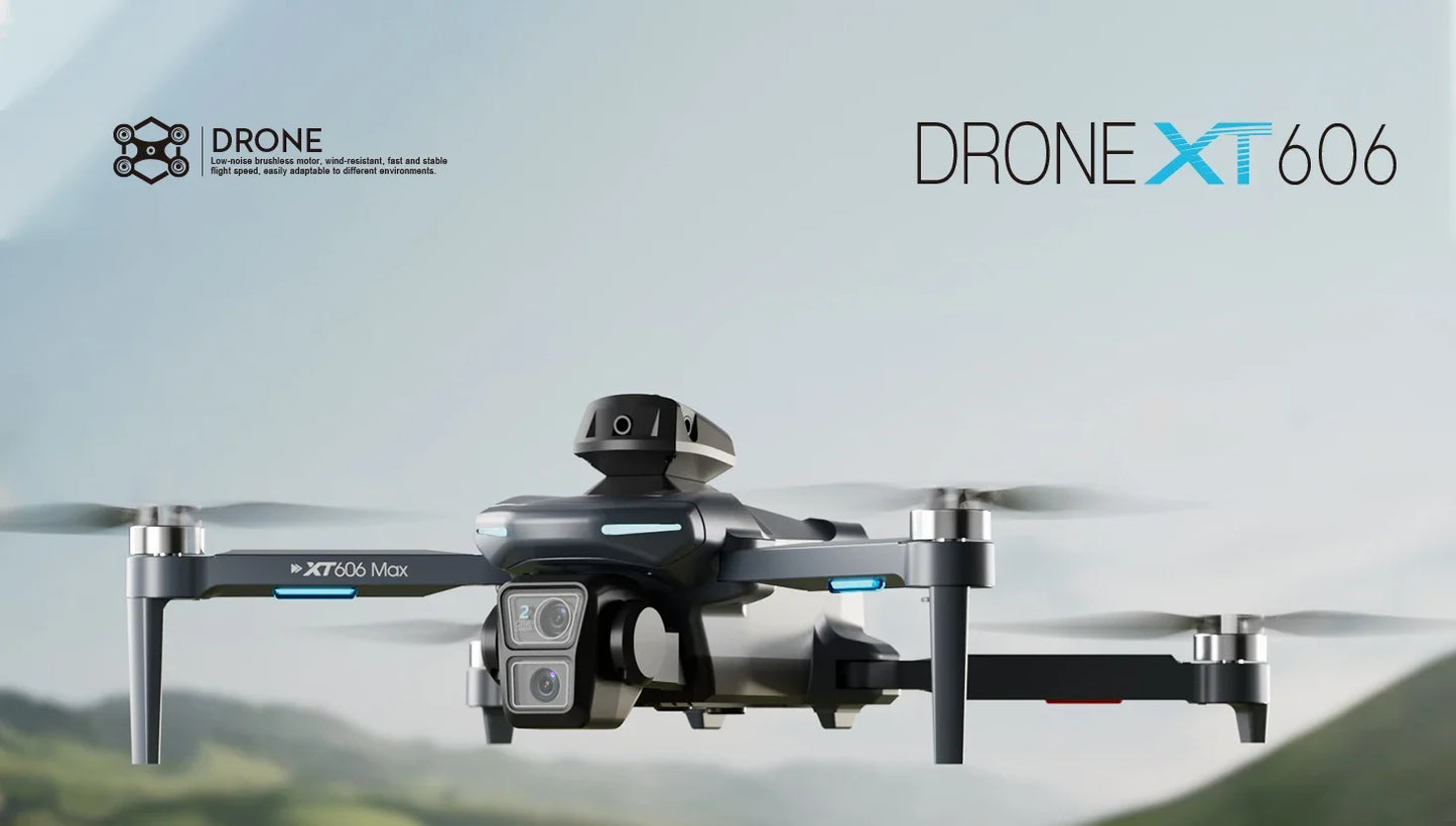 Drone GPS 8K sans fil — double caméra HD, WiFi 5G FPV, évitement d'obstacles, quadricoptère brushless RC