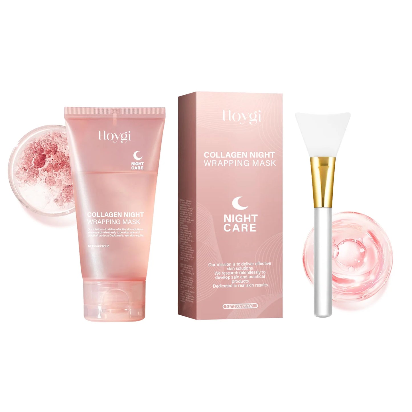 Masque de collagène profond, masque peel-off, anti-rides, liftant, soins de la peau du visage, masques bio, masque de nuit, hydratant pour la peau, pour femme