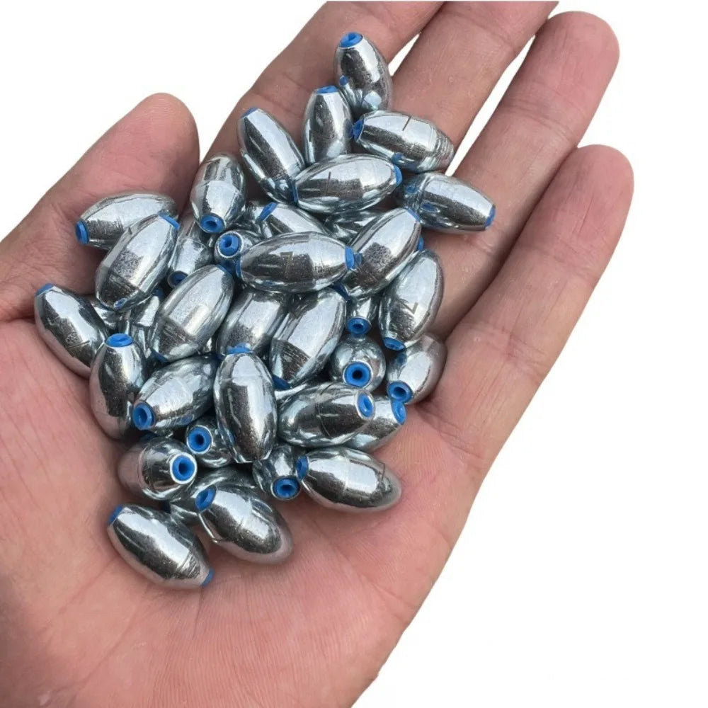 20 pièces leurre creux poids matériel de pêche 3g/4g/5g/6g/7g/8g/9g/10g matériel de pêche en alliage d'acier au carbone plombs grand matériel de pêche