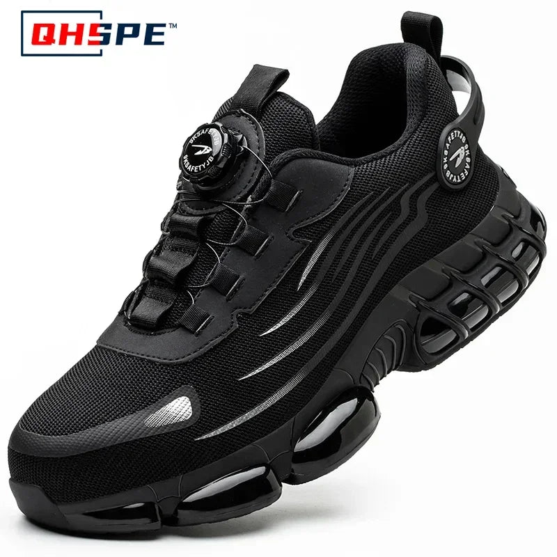 Chaussures de Sécurité Bouton Rotatif — Protection & Confort Travail